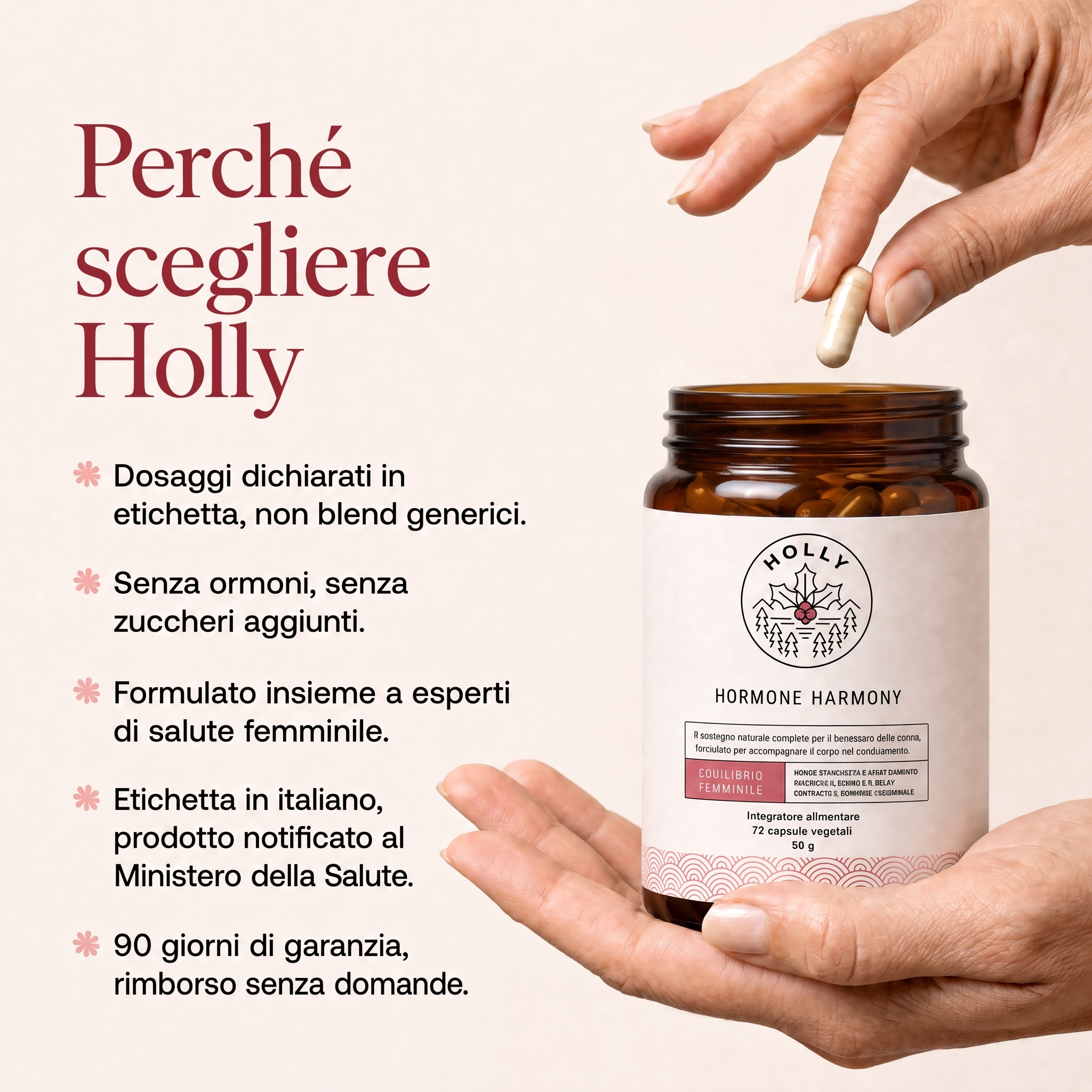 Holly™ Balance - La Soluzione per Ritrovare il Benessere durante la Menopausa